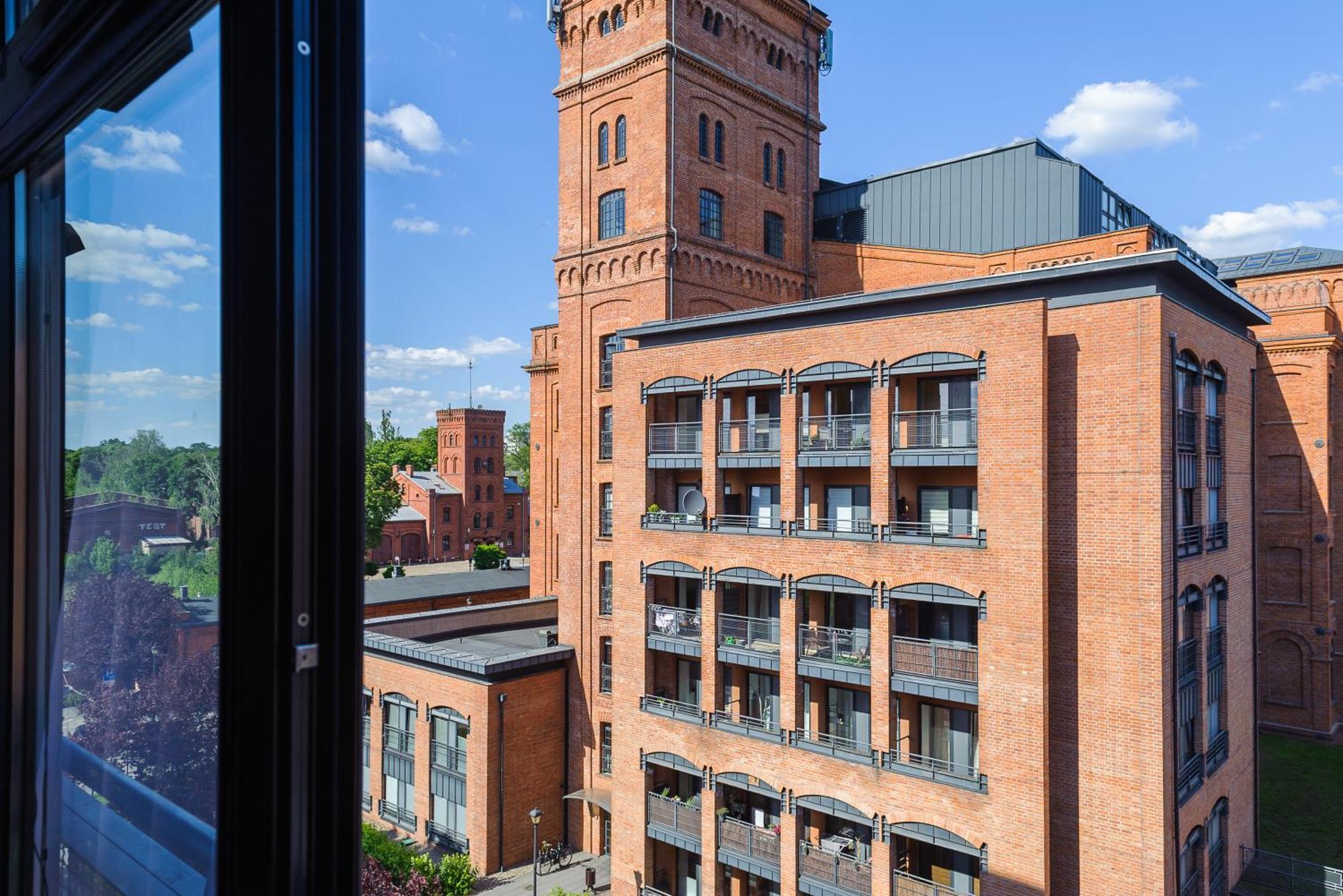 Lumina Loft Tymienieckiego With A View Of The Lake 罗兹 外观 照片
